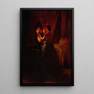 Johann Mongels Culverhouse - Woman at a Mirror.webp