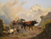 La transhumance - Johann Nepomuk Rauch — vy av konstverket