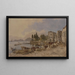 Quai de Gaeta - Johann Nepomuk Rauch — inramlat konstverk på väggen