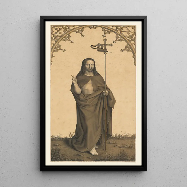 Johann Nepomuk Strixner - Christ with staff.webp