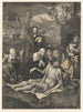Lamentation du Christ - Johann Nepomuk Strixner — vy av konstverket