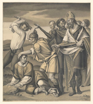 Johann Nepomuk Strixner - Martyrdom of Saint Ewal.webp