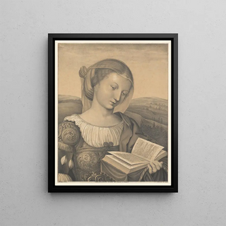 Johann Nepomuk Strixner - Saint Catherine with a book.webp