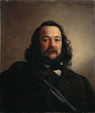 Johann Peter Hasenclever - Portrait of Ferdinand Freiligrath.webp