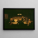 La Salle de Lecture - Johann Peter Hasenclever — inramlat konstverk på väggen