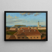 Vue sur le Schänzel vers l'Augarten - Johann Peter Krafft — inramlat konstverk på väggen