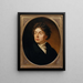 Josef Krafft, konstnärens bror - Johann Peter Krafft — inramlat konstverk på väggen