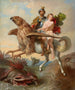 Rüdiger och Angelica - Johann Peter Krafft — vy av konstverket