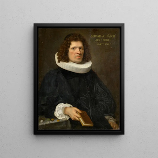 Johann Rudolf Huber the elder - Portrait of Professor Sebastian Faesch 16471712.webp