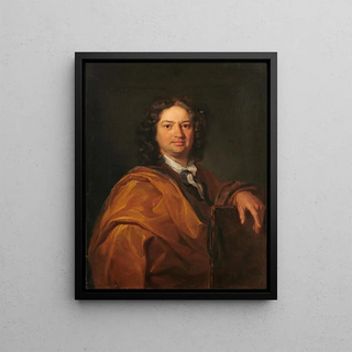 Johann Rudolf Huber the elder - Portrait of an Unknown Artist.webp