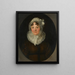 Maria Magdalena Bursa - Johann Samuel Grüne — inramlat konstverk på väggen