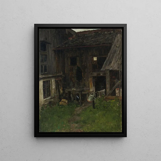 Johann Sperl - Bauernhaus in Kraiburg.webp