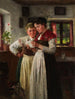 La lettre d'amour - Johann Sperl — vy av konstverket