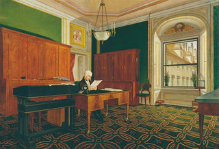 Johann Stephan Decker - Kaiser Franz II I in seinem Arbeitszimmer.webp