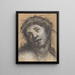 Tête du Christ - Johann Ulrich Mayr — inramlat konstverk på väggen