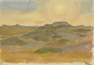 Johann Vincenz Cissarz - Norderney mit sonnenbeschienenen Dnen.webp