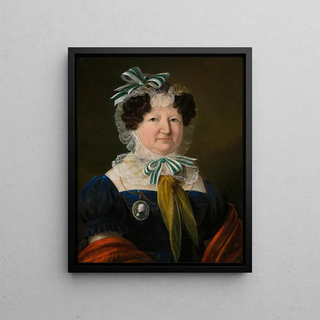 Johann Wachtl - Portrait of Franziska Salesia Grfin von Gleispach.webp