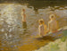 Boys Bathing - Johann Walter-Kurau — vy av konstverket