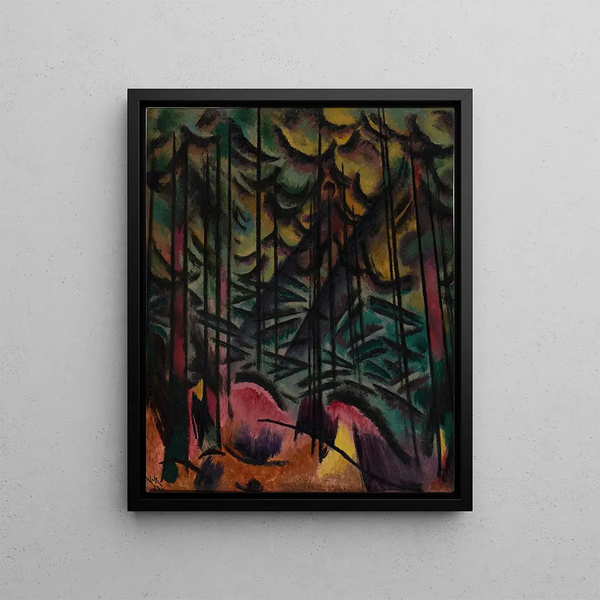 Johann WalterKurau - Expressive firs.webp