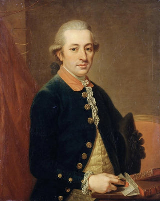 Johann Wilhelm Hoffnas - Portrait of Carl Justinian von Holzhausen.webp