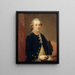 Carl Justinien von Holzhausen - Johann Wilhelm Hoffnas — inramlat konstverk på väggen