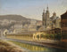 Vy över Karlsbad - Johann Wilhelm Jankowski — vy av konstverket