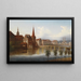 Lucerne - Johann Wilhelm Jankowski — inramlat konstverk på väggen