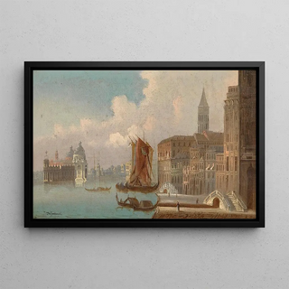 Johann Wilhelm Jankowski - Partie aus Venedig.webp