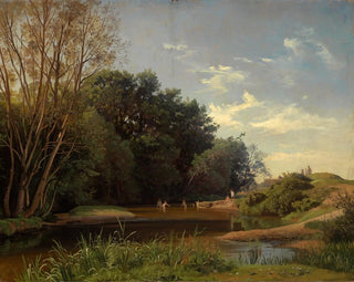 Sur l'Alb III - Johann Wilhelm Schirmer — vy av konstverket