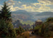 La Vallée d'Oberbeuern depuis le Cécilienberg le Matin - Johann Wilhelm Schirmer — vy av konstverket