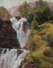 Les chutes du Reichenbach près de Meiringen - Johann Wilhelm Schirmer — vy av konstverket