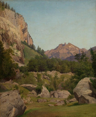 Johann Wilhelm Schirmer - Schweizer Gebirgslandschaft.webp