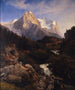 Le Wetterhorn - Johann Wilhelm Schirmer — vy av konstverket