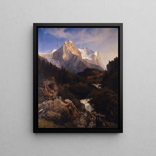 Johann Wilhelm Schirmer - The Wetterhorn.webp