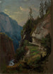 Via Mala - Johann Wilhelm Schirmer — vy av konstverket