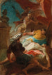 Le martyre de Saint Barthélemy - Johann Wolfgang Baumgartner — vy av konstverket