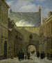 La porte de la prison de La Haye - Johannes Adrianus van der Drift — vy av konstverket