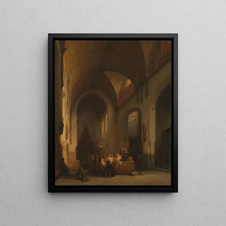 Johannes Bosboom - We sing your praises seven times a day.webp