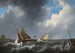 Eaux turbulentes - Johannes Christiaan Schotel — vy av konstverket