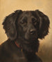 Setter noir - Johannes Christian Deiker — vy av konstverket