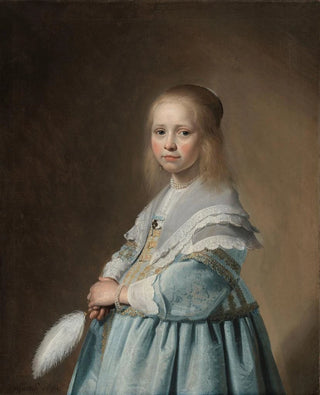 Johannes Cornelisz Verspronck - Portrait of a Girl Dressed in Blue.webp