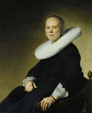 Johannes Cornelisz Verspronck - Portrait of a Woman in an Armchair.webp