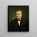 Portrait de Pieter Hendrik van Gelder 1822-1883 - Johannes Ephraim — inramlat konstverk på väggen
