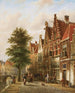 Les canaux - Johannes Franciscus Spohler — vy av konstverket