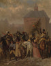 L'arrivée des Français en 1795 - Johannes Hinderikus Egenberger — vy av konstverket
