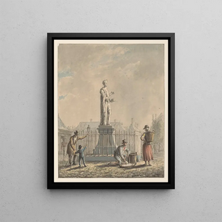 Johannes Jelgerhuis - Standbeeld van Laurens Jansz Coster te Haarlem.webp