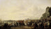 Charles II 1630-1685 som stannar vid Wema på Rotte under sin resa från Rotterdam till Den Haag den 25 maj 1660 - Johannes Lingelbach — vy av konstverket