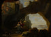 La Madeleine dans une grotte - Johannes Lingelbach — vy av konstverket
