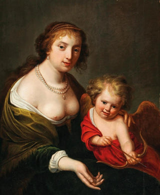 Johannes Paulus Moreelse - A Mother And Child As Venus And Cupid.webp