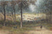 utomhusmöte - Johannes Pieter van Wisselingh — vy av konstverket
